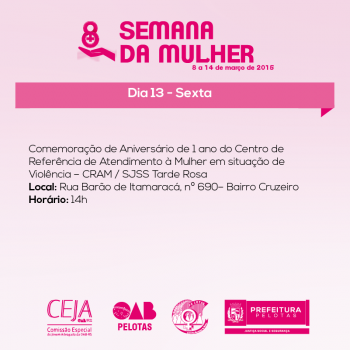 OAB_03_03_WMs Programação da semana da mulher_dia13